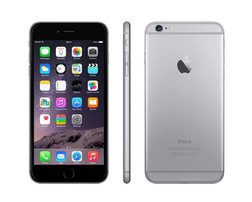 Restored Apple iPhone 6 Plus 16GB, Space Gray - Unlocked (Refurbished)