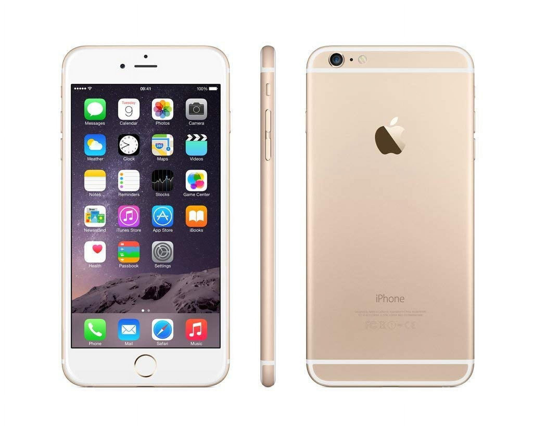 Restored Apple iPhone 6 Plus 64GB, Gold, Unlocked GSM (Refurbished)