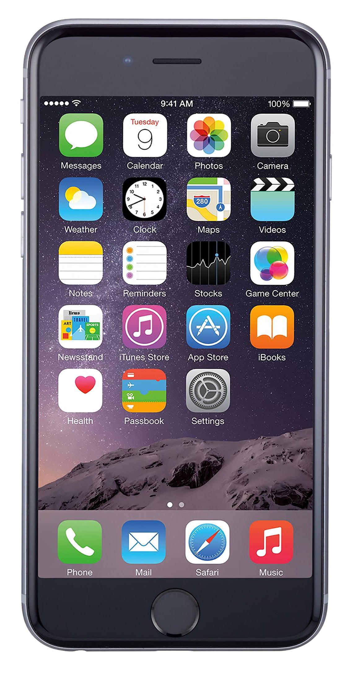 Restored Apple iPhone 6 Plus 64GB, Space Gray - Unlocked GSM