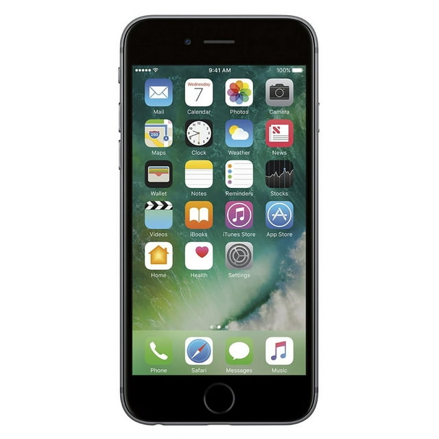 Restored Apple iPhone 6S 16GB, Space Gray - Unlocked LTE (Refurbished)