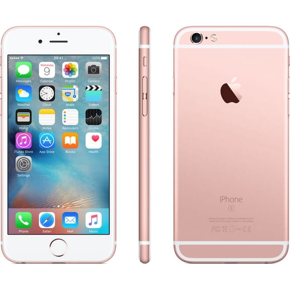 Restored Apple iPhone 6S 64GB Unlocked GSM iOS Smartphone Multi Colors (Rose Gold/White) (Refurbished)