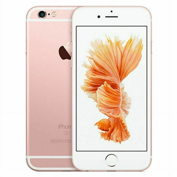 Restored Apple iPhone 6s 128GB, Rose Gold - Unlocked CDMA / GSM (Refurbished)