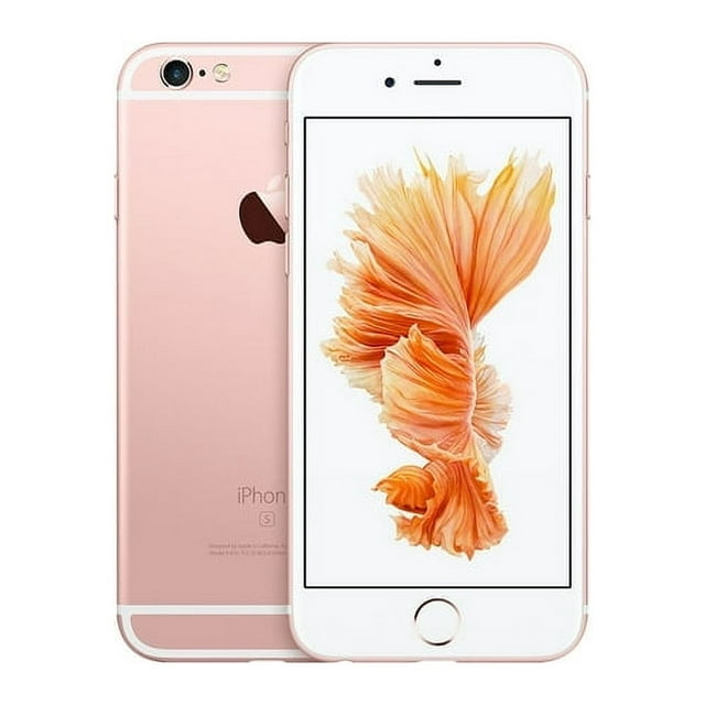 Restored Apple iPhone 6s 128GB, Rose Gold - Unlocked GSM (Refurbished)