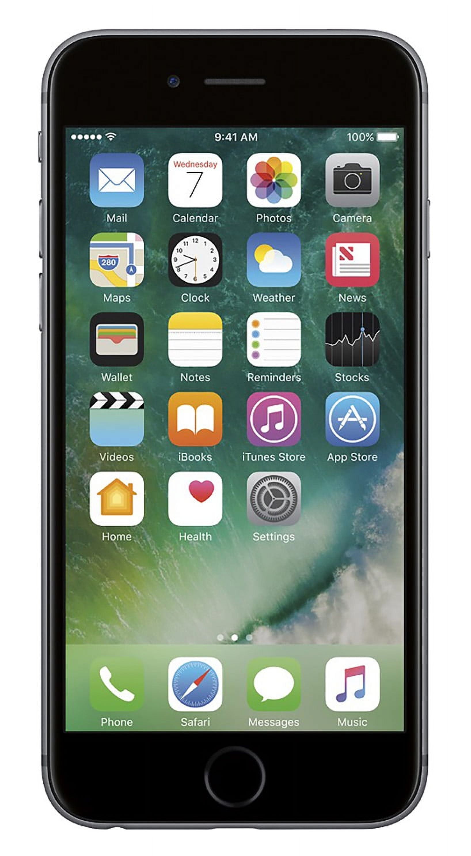 Restored Apple iPhone 6s 16GB, Space Gray Unlocked GSM Restored Apple iPhone 6s 16GB, Space Gray Unlocked GSM