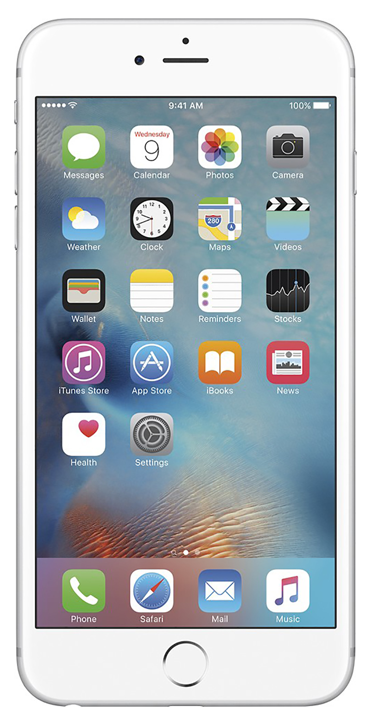Restored Apple iPhone 6s Plus 16GB, Silver Unlocked GSM (Refurbished) - image 1 of 3