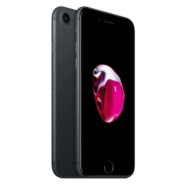 【100%】Apple iPhone 7 128GB ブラック Apple iPhone 7, 128GB, Black, Refurbished, Cricket Wireless