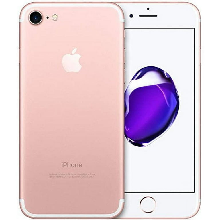 Restored Apple iPhone 7 128GB, Rose Gold - Unlocked GSM (Refurbished)