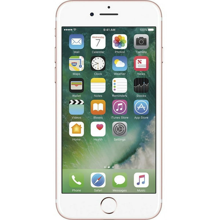 Restored Apple iPhone 7 128GB, Rose Gold - Unlocked GSM Restored Apple iPhone 7 128GB, Rose Gold - Unlocked GSM