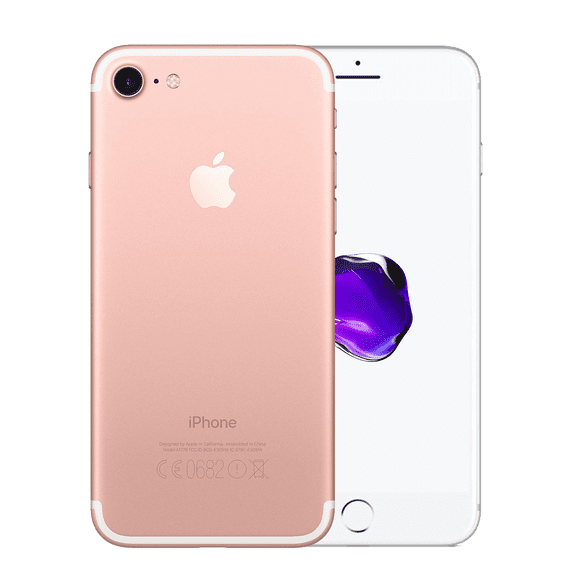 Restored Apple iPhone 7 256GB, Rose Gold - Locked AT&T (Refurbished)