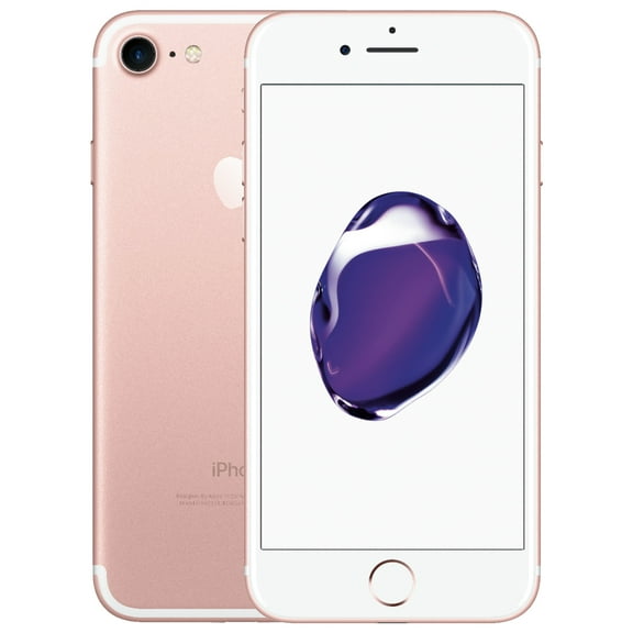 Restored Apple iPhone 7, 32 GB, Rose Gold - GSM Unlocked - GSM compatible (Refurbished)