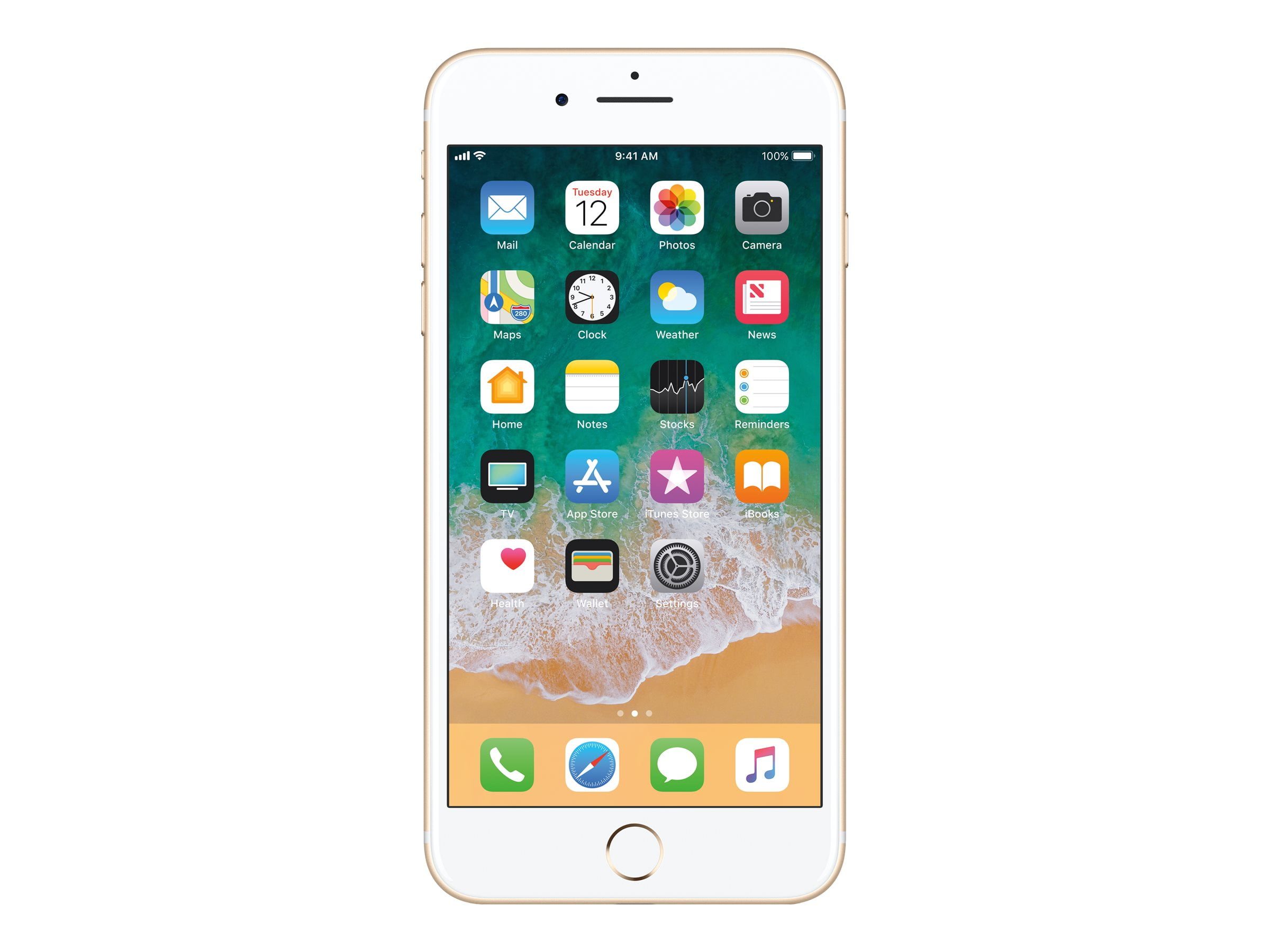 Restored Apple iPhone 7 32GB, Gold - AT&T (Refurbished)