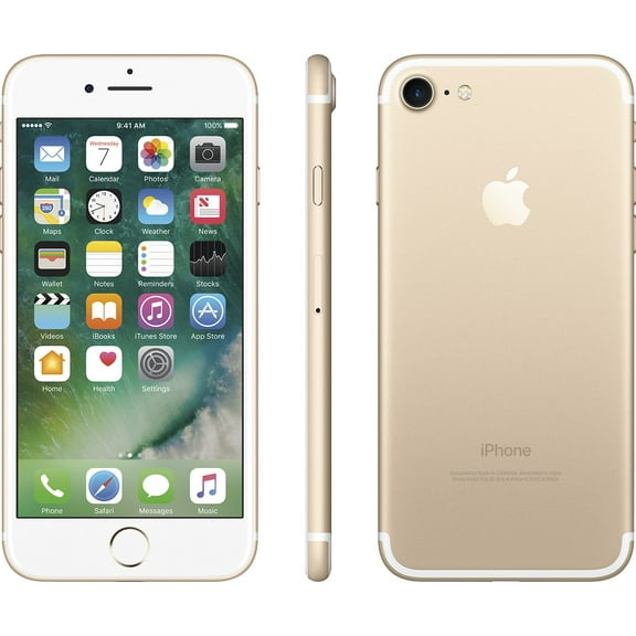 Restored Apple iPhone 7 32GB, Gold - Locked Straight Talk/TracFone (Refurbished)