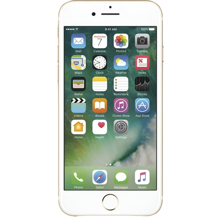 Restored Apple iPhone 7 32GB, Silver - Unlocked LTE