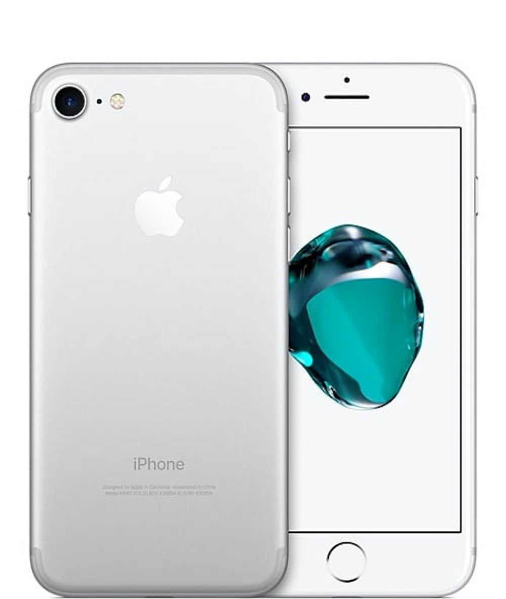Restored Apple iPhone 7 32GB, Silver - Unlocked LTE (Refurbished)