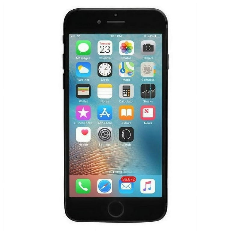 Restored Apple iPhone 7 GSM Smartphone Factory Unlocked - 128 GB, Black -  (Refurbished)