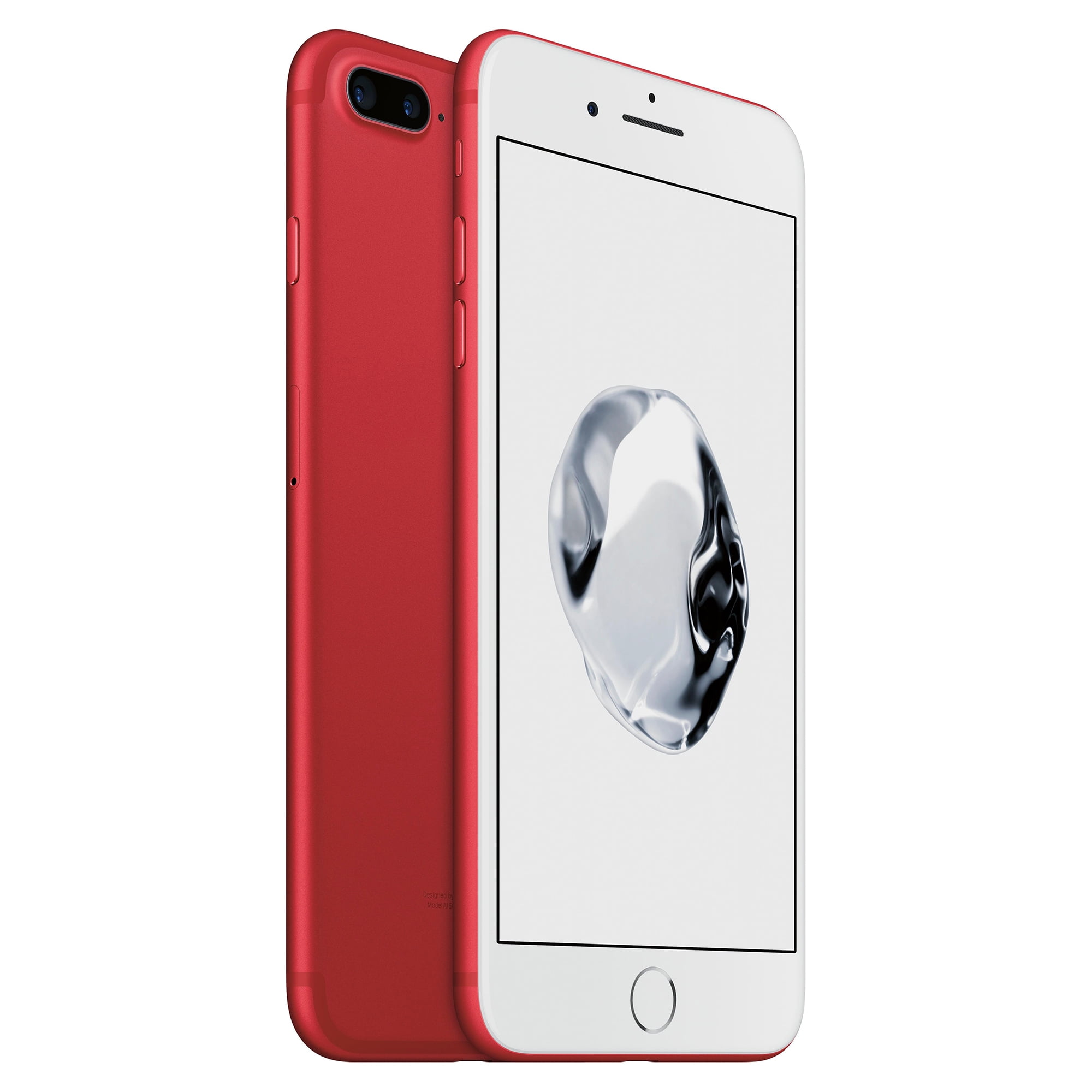 Restored Apple iPhone 7 Plus, 128 GB, Red - GSM Unlocked - GSM compatible  (Refurbished)