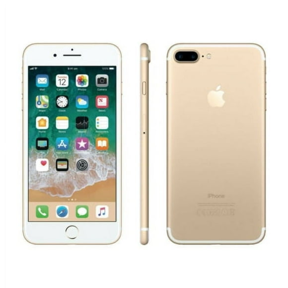 Restored Apple iPhone 7 Plus 128GB Factory GSM Unlocked TMobile AT&T 4G LTE Gold (Refurbished)