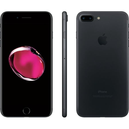 Restored Apple iPhone 7 Plus 128GB GSM Unlocked Black T-mobile At&T Metro PCS (Refurbished)