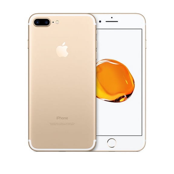 Restored Apple iPhone 7 Plus 128GB Gold LTE Cellular AT&T MN4A2LL/A (Refurbished)