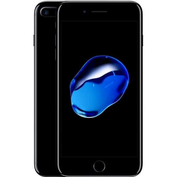 Restored Apple iPhone 7 Plus - 4G smartphone / Internal Memory 128 GB - LCD display - 5.5" - 1920 x 1080 pixels - 2x rear cameras 12 MP, 12 MP - front camera 7 MP - jet black