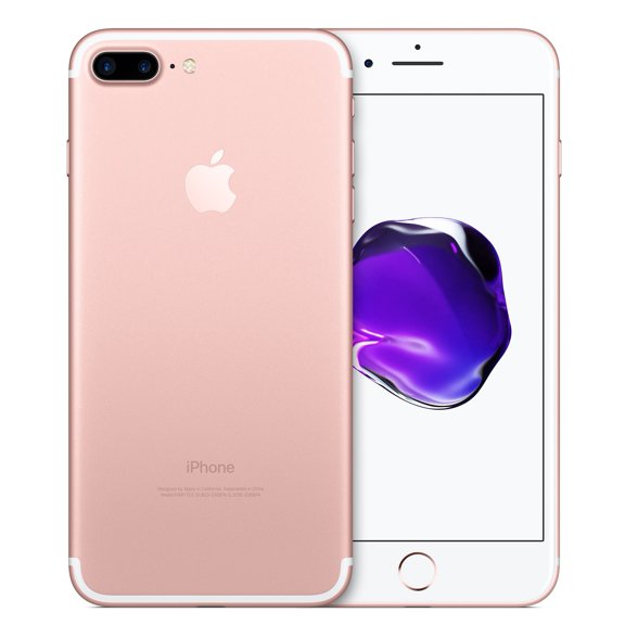 Restored Boost Mobile, Apple, MN672LL/A-R, Cell Phones, iPhone 7 Plus 128GB, Rose Gold/5.5 in