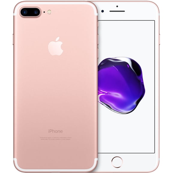 Restored Apple iPhone 7 Plus 128GB Rose Gold Fully Unlocked (Verizon + AT&T + T-Mobile) Smartphone (Refurbished)