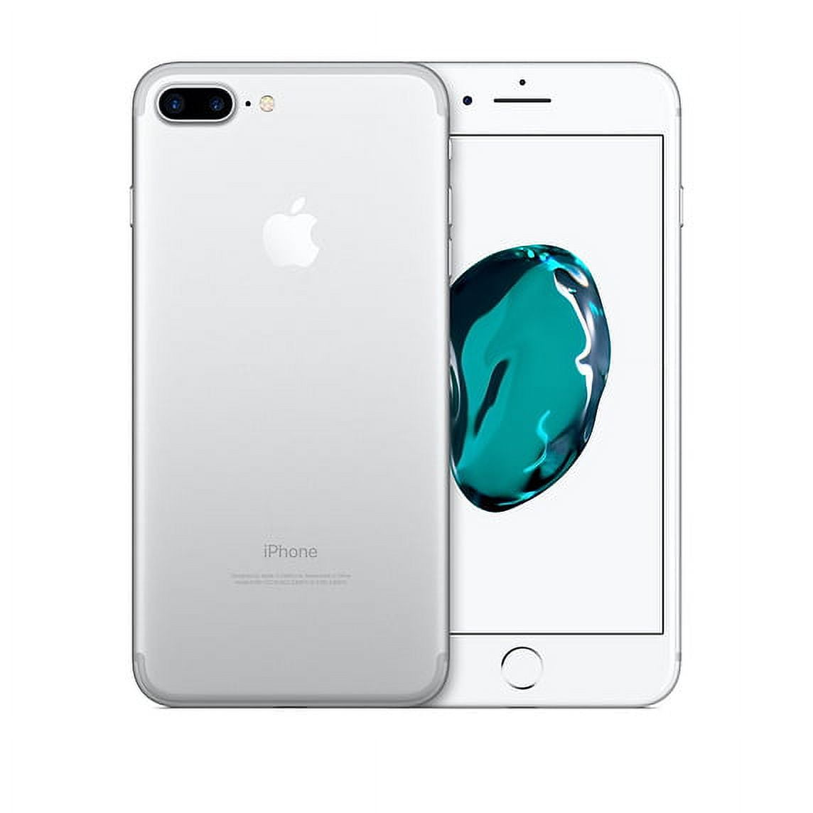Restored Apple iPhone 7 Plus 128GB, Silver - AT&T (Refurbished) 
