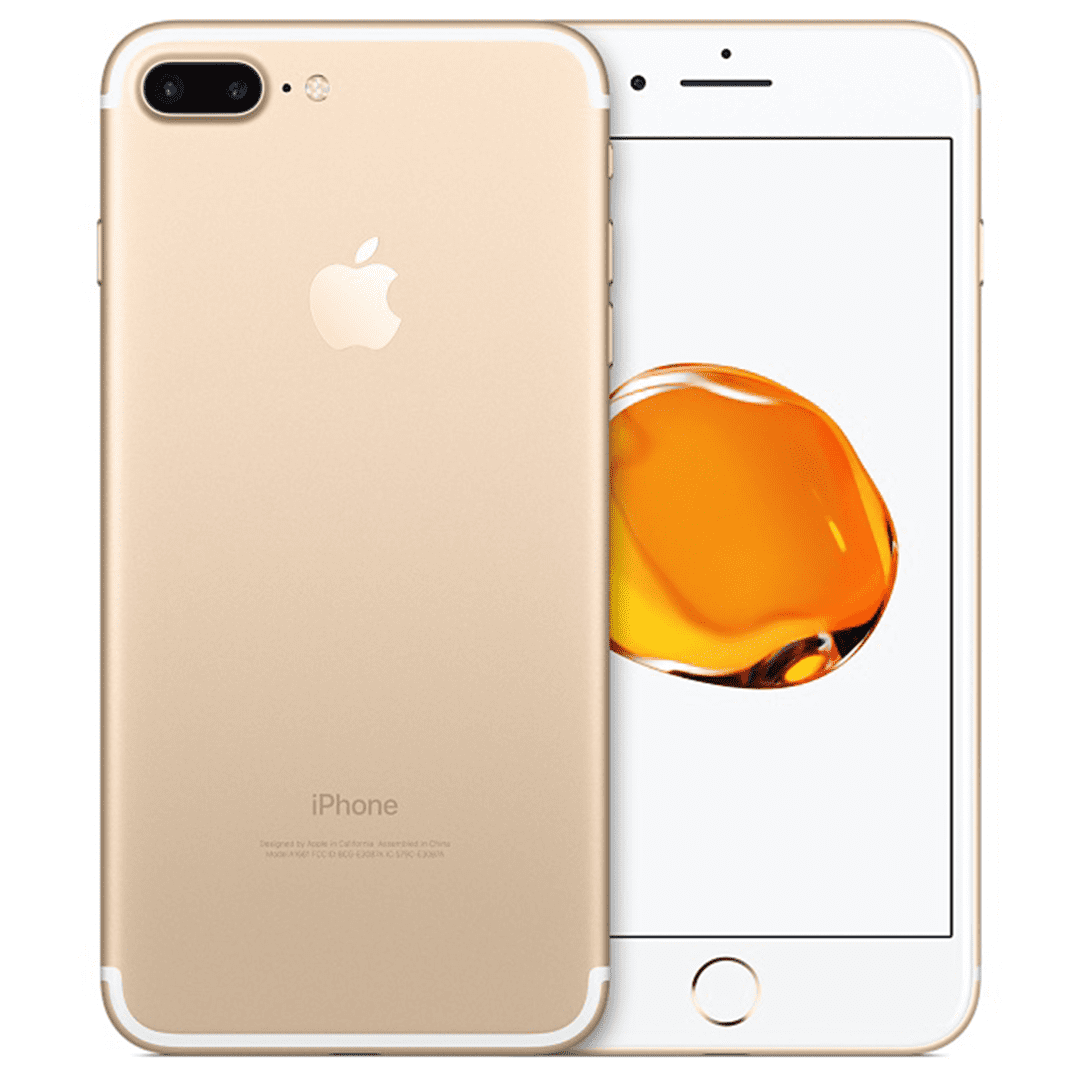 Restored Apple iPhone 7 Plus 128GB Unlocked GSM 4G LTE Quad-Core Smartphone  w/ Dual 12MP Camera - Gold (Refurbished)