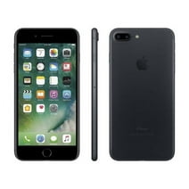 Restored Apple iPhone 7 Plus 128GB Verizon GSM Unlocked TMobile AT&T 4G LTE Black (Refurbished)