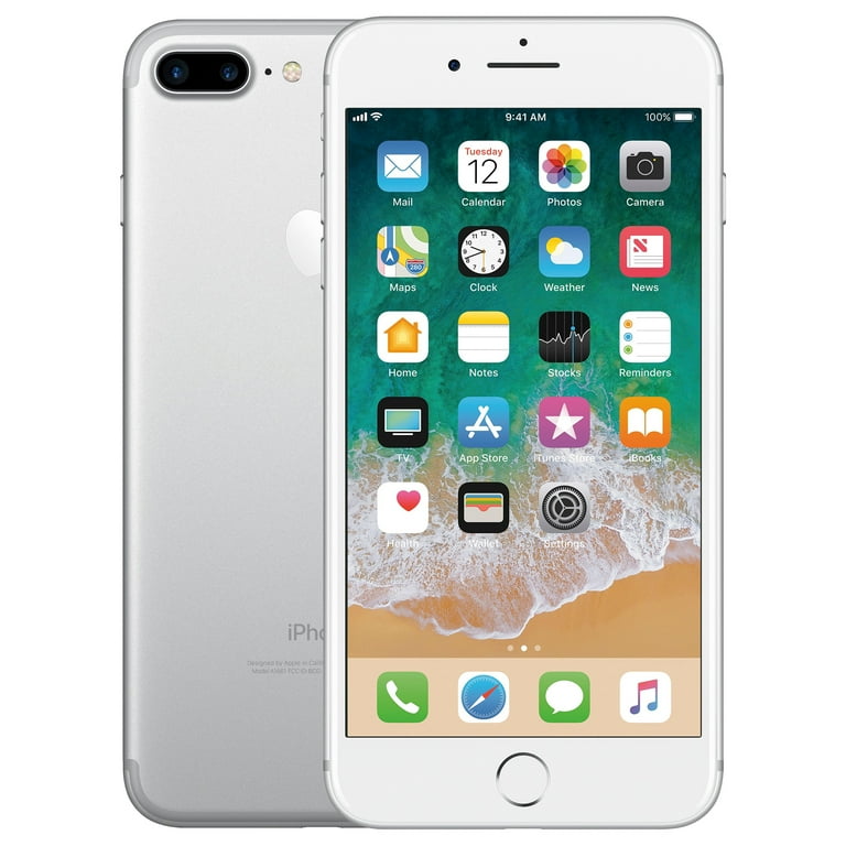 ジャンク]iPhone 7 Plus Silver 32 GB au - 家具