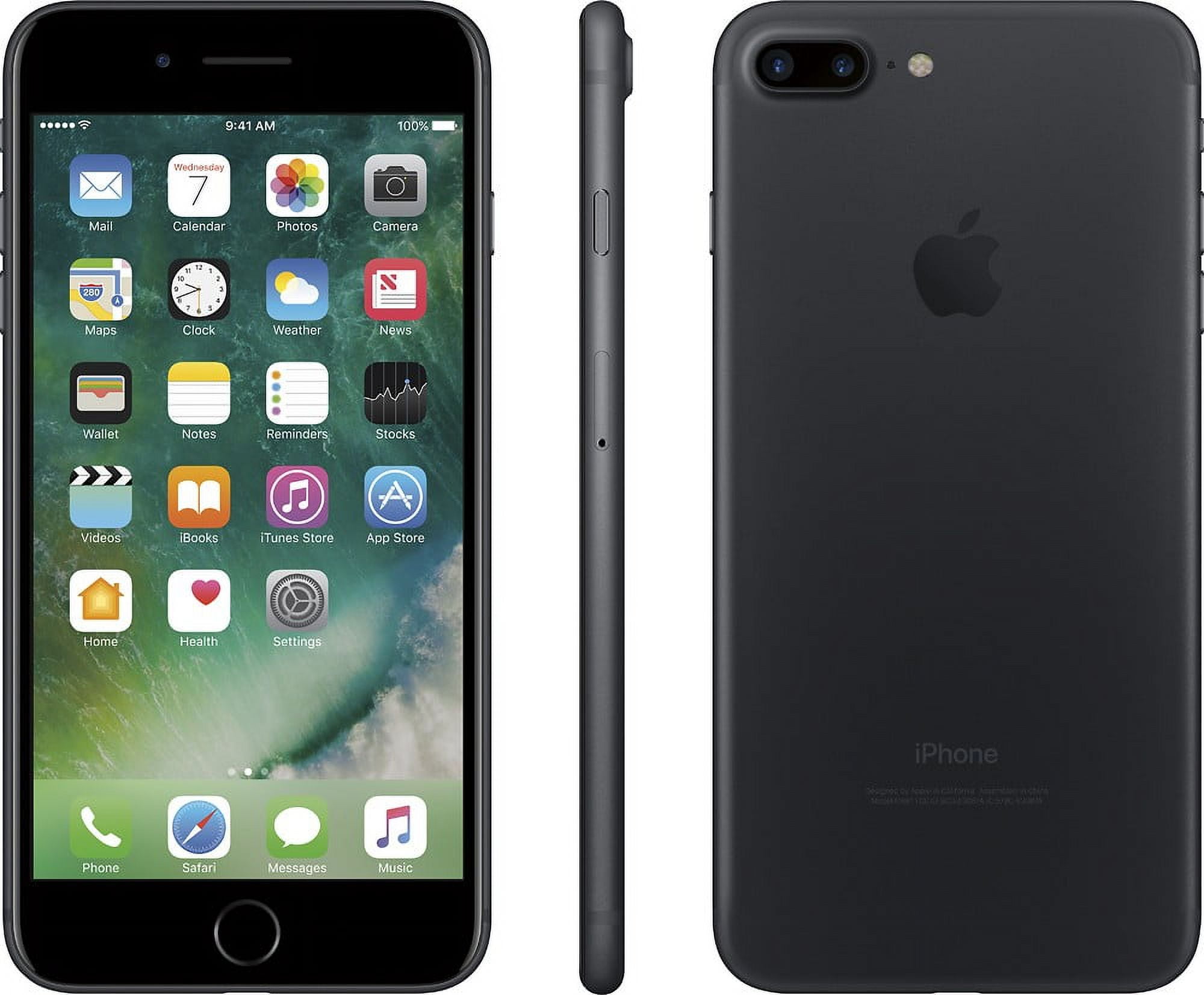 Restored Apple iPhone 7 Plus 128GB, Black - Unlocked GSM Restored Apple iPhone 7 Plus 128GB, Black - Unlocked GSM