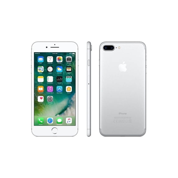 Restored Apple iPhone 7 Plus 32GB, Silver - Unlocked GSM (Refurbished)