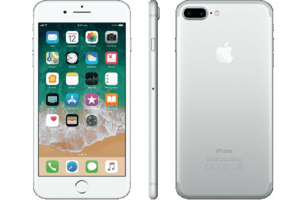 Apple - iPhone7  シルバー  128GB Pre-Owned Apple iPhone 7 Plus - Carrier Unlocked - 128GB
