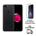 thumbnail image 1 of Restored Apple iPhone 7 Plus A1784 (GSM Unlocked) 256GB Matte Black (Grade A) w/ Pre-Installed Tempered Glass, 1 of 4