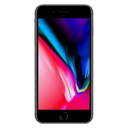 Restored Apple iPhone 8 64GB Gray Unlocked + Screen Protector (Refurbished)