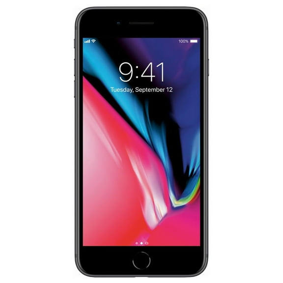 Restored Apple iPhone 8 Plus 256GB Space Gray (AT&T Locked) Smartphone (Refurbished)