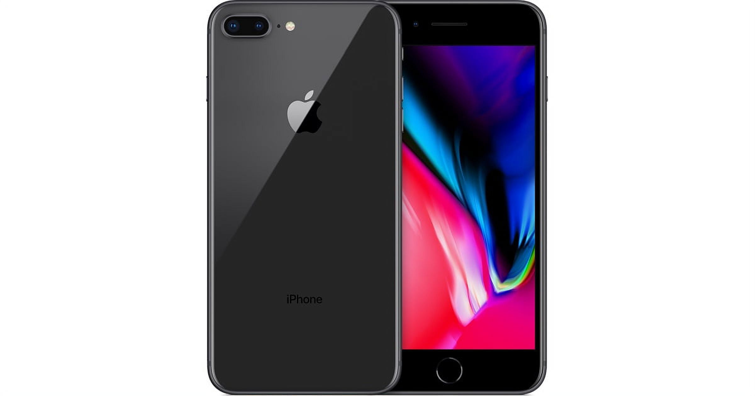 Restored Apple iPhone 8 Plus 256GB, Space Gray - AT&T (Refurbished
