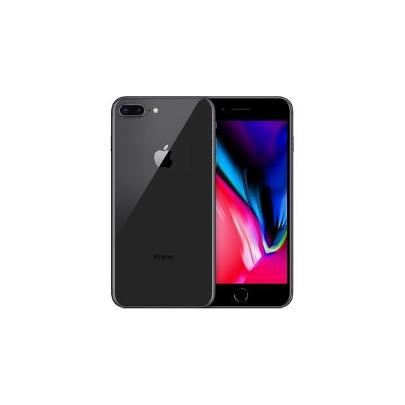 Restored Apple iPhone 8 Plus 256GB, Space Gray - AT&T (Refurbished)