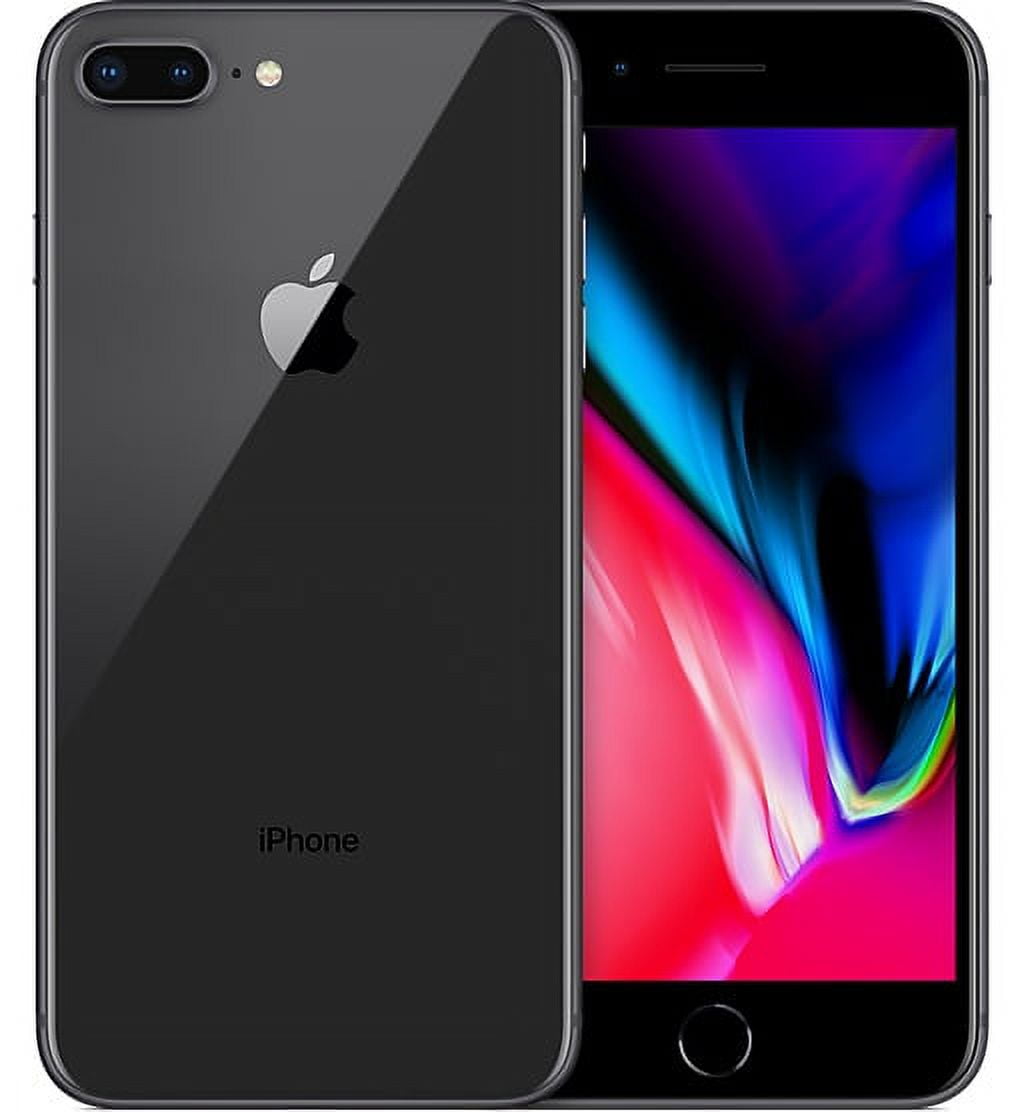 Restored Apple iPhone 8 Plus 256GB, Space Gray (Refurbished)