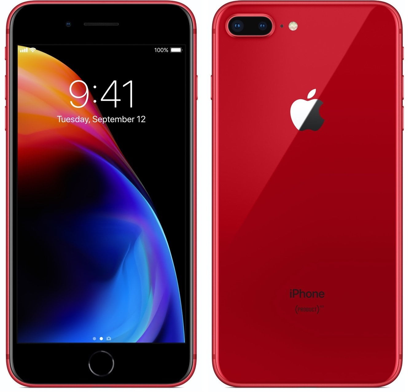 Restored Apple iPhone 8 Plus 64GB, (PRODUCT) Red - Locked AT&T 