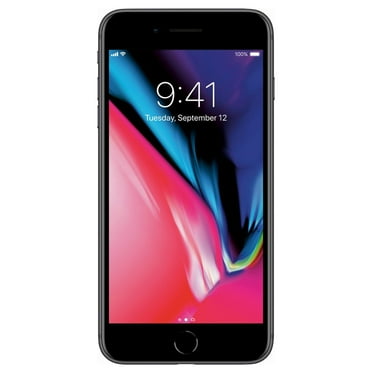 Restored Apple iPhone 8 Plus 64GB Space Gray (AT&T Locked) Smartphone (Refurbished)