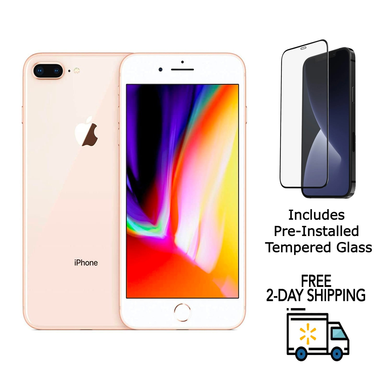 Restored Apple iPhone 8 Plus A1864 (Fully Unlocked) 256GB Gold (Grade ...