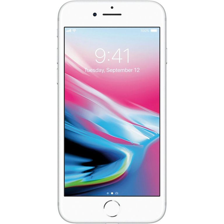 Restored Apple iPhone 8 Silver 64GB AT&T Locked (Refurbished
