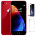 thumbnail image 1 of Restored Apple iPhone 8 Unlocked 256GB Red with Case, Tempered Glass Screen Protector (Refurbished), 1 of 6