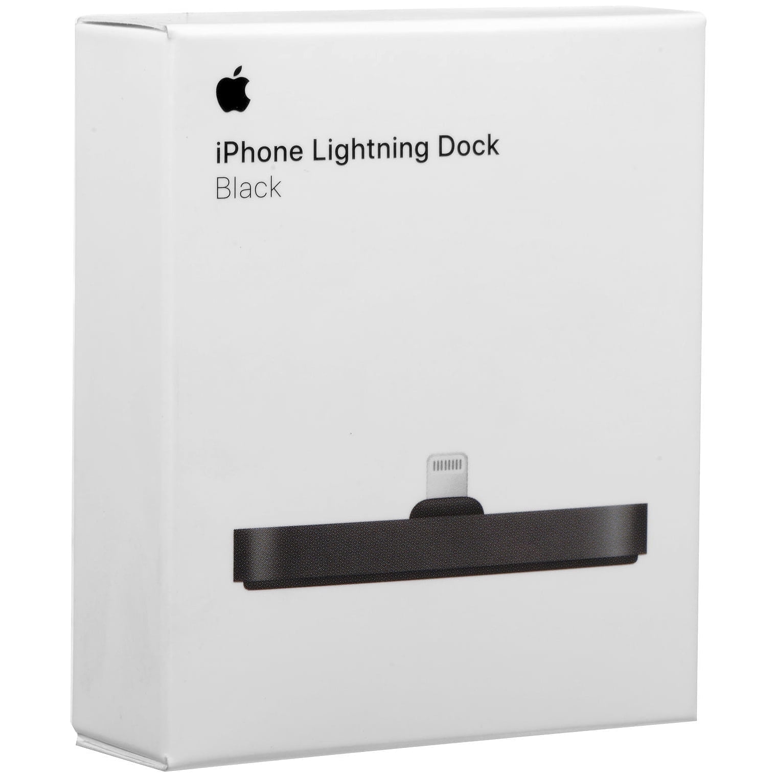 Restored Apple iPhone Lightning Dock - Black - with 3.5mm Audio
