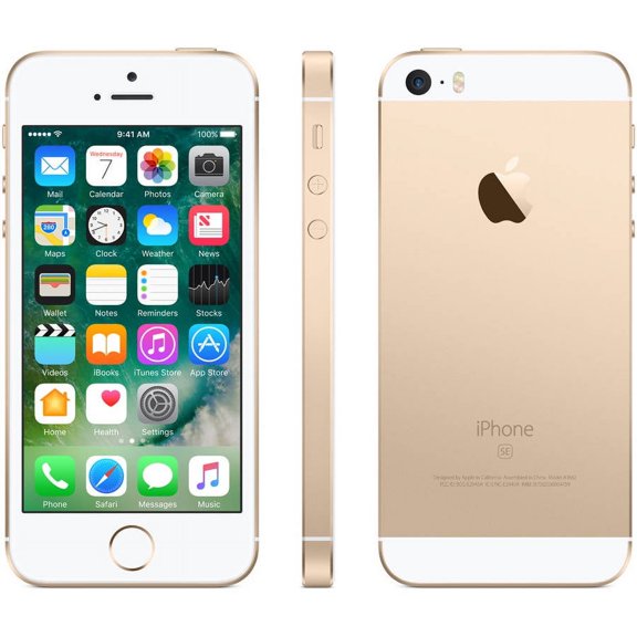 Restored Apple iPhone SE - Unlocked - 16GB Gold (Refurbished)