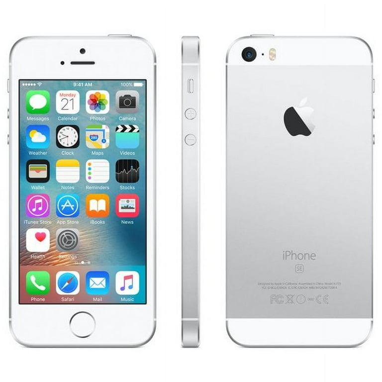 New SEALED Apple iPhone SE - 16 GB Silver - SIM Free A1723 (Apple Warranty)  888462734356