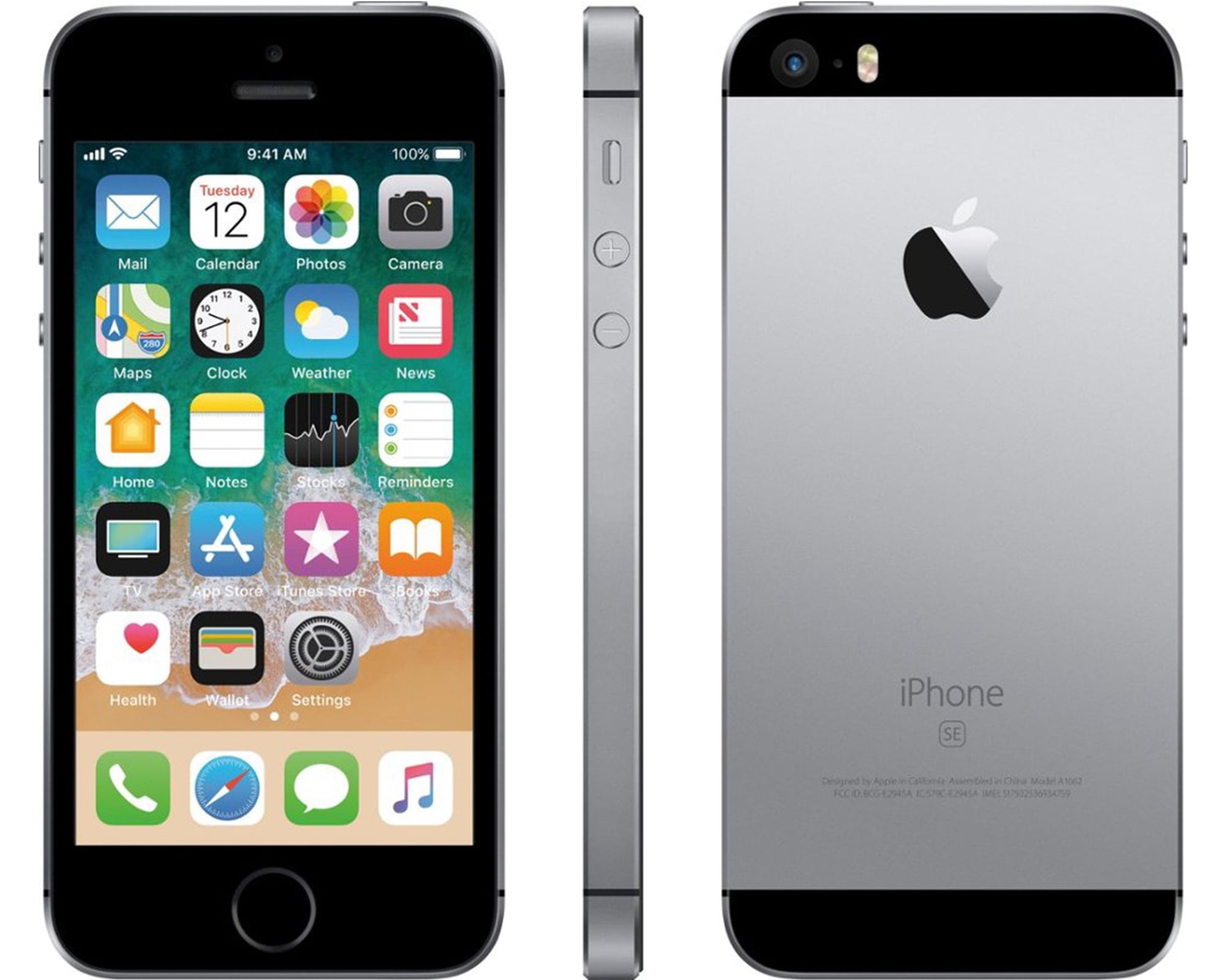 iPhoneSE 32GB 未使用 新品 simフリー スペースグレー Space Gray