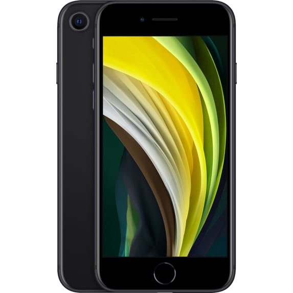 Restored Apple iPhone SE 2 64GB Black LTE Cellular MYAG2LL/A (Refurbished)