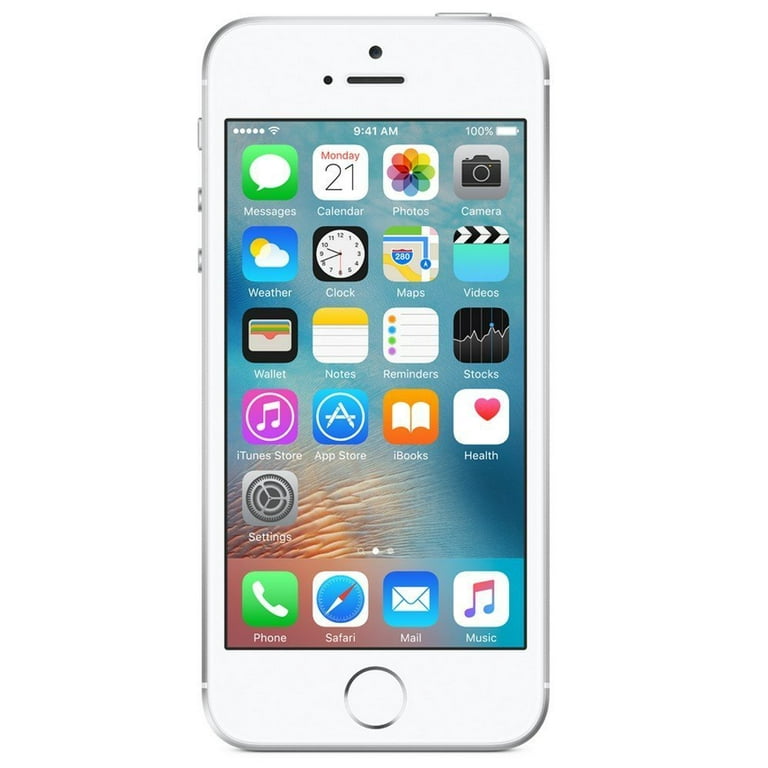 Restored Apple iPhone SE 32GB - Silver - GSM Unlocked Restored Apple iPhone SE 32GB - Silver - GSM Unlocked